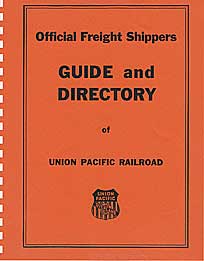Union Pacific Official Shipper Guide