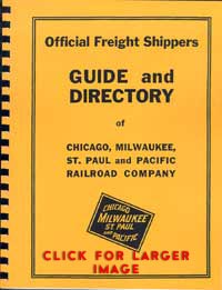 MILWAUKEE ROAD SHIPPERS GUIDE