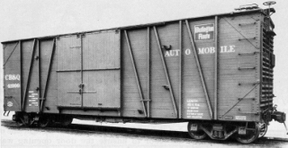 CB&Q 40' Boxcar