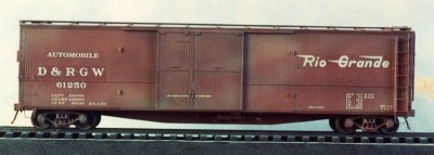 D&RGW 50' Boxcar