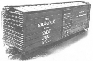 Milwaukee 40' Boxcar #41