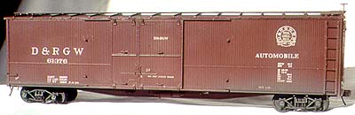 D&RGW 50' Boxcar