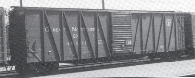 GN 50' Lumber Door Boxcar